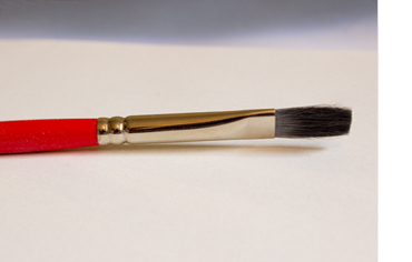 A cheap bristle brush makes a great blending tool