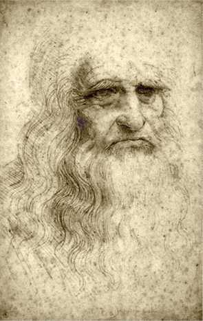 Leonardo da Vinci self portrait