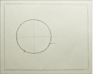 Plotting the high points of the cast shadow of the sphere.