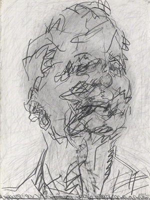 Frank Auerbach self portrait