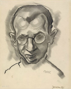 George Grosz self portrait