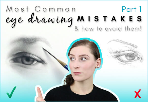 Most Common Eye Drawing Mistakes - Part 1