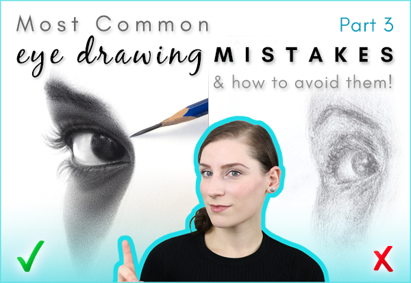 Most common eye drawing mistakes Part 3 Video