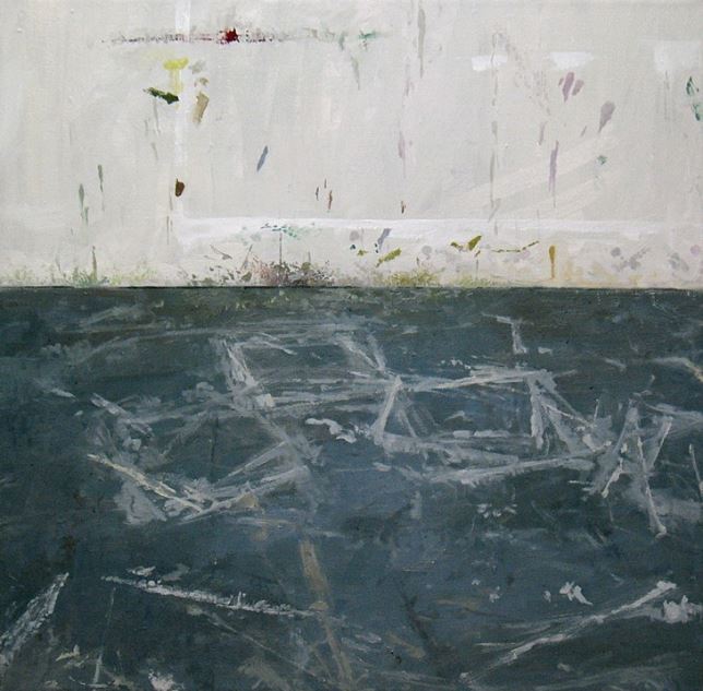 "Dot", oil on canvas, by Samantha Haring