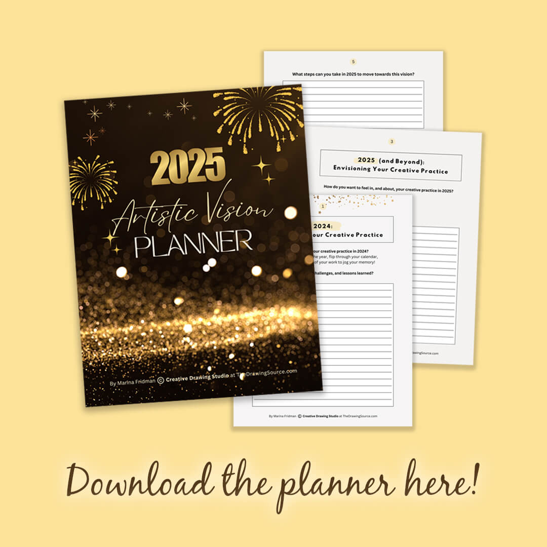 Download the yearly artistic vision planner