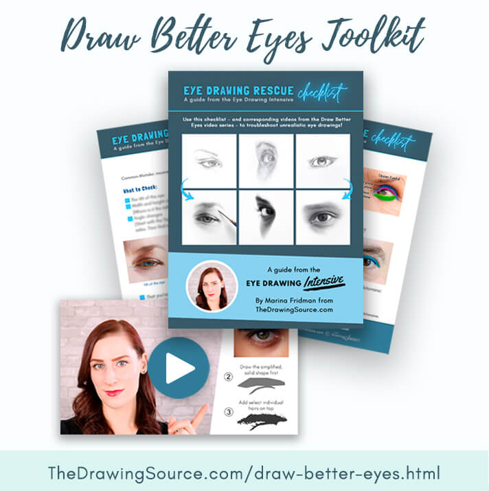 Download the free Draw Better Eyes Toolkit!