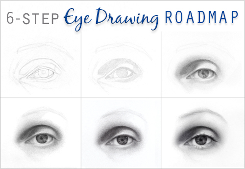Learn to draw eyes step by step in this video tutorial!