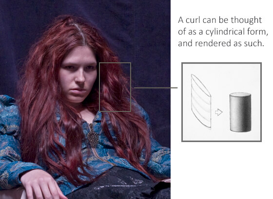 how to draw hair