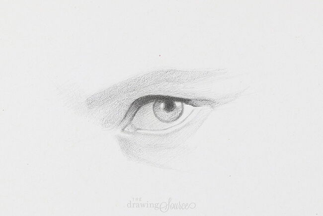 How to Draw a Realistic Eye - Graphite Pencil Tutorial 