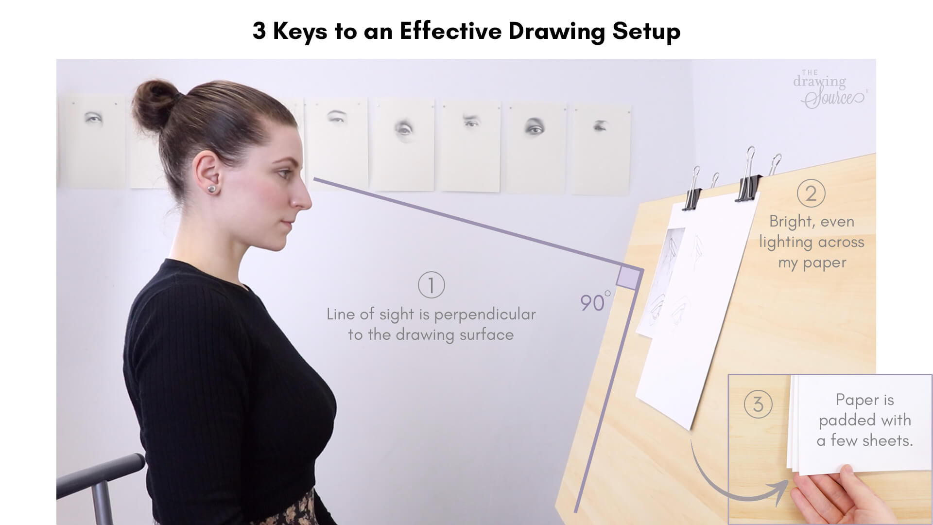 3 Keys to a Successful Drawing Studio Setup