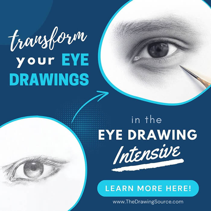 Transform your eye drawings in the Eye Drawing Intensive