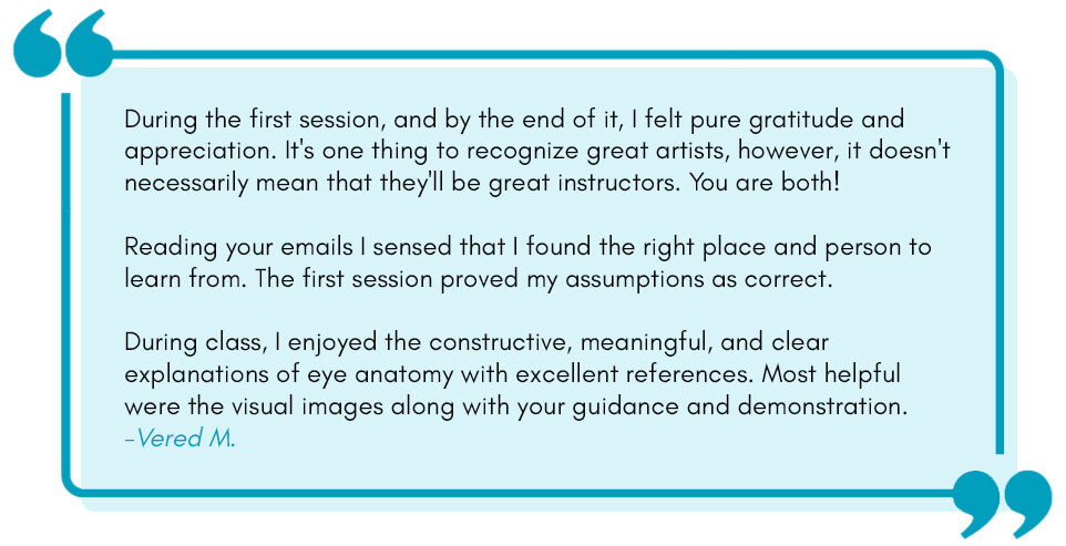 Eye Drawing Intensive Testimonial Eye Drawing Intensive Testimonial