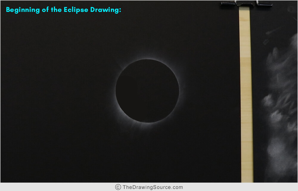 How to draw an eclipse