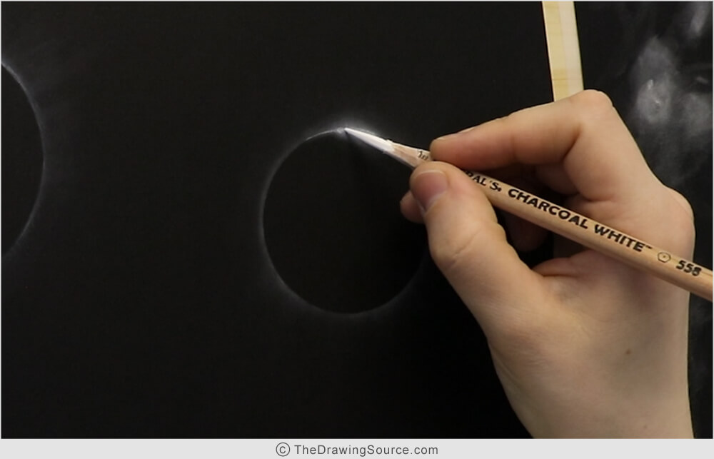 How to draw an eclipse