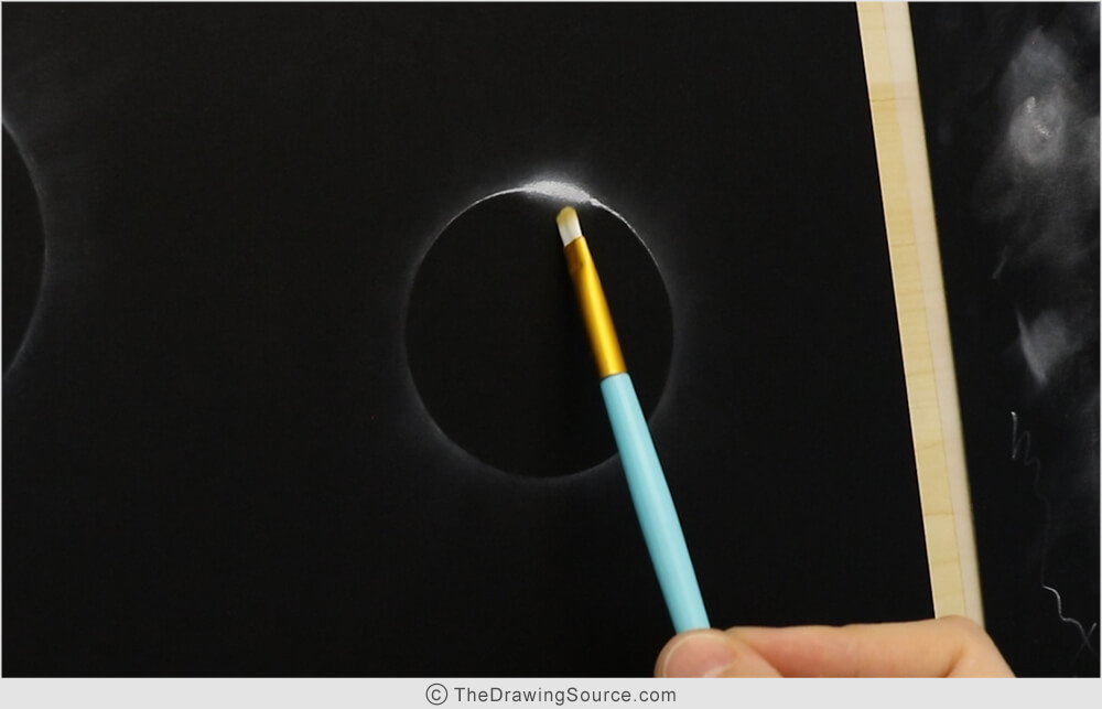How to draw an eclipse