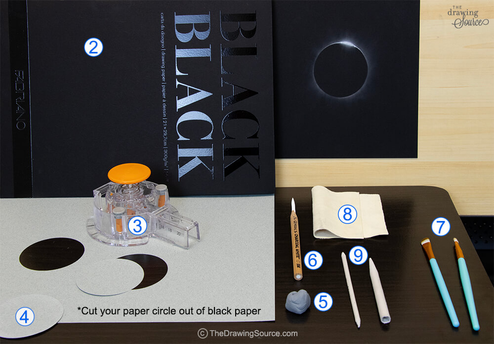 How to draw an eclipse
