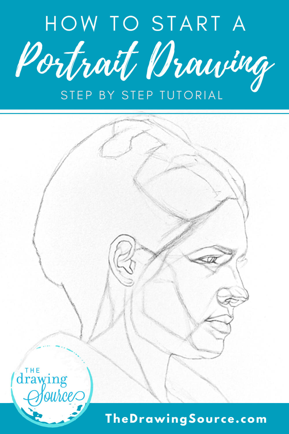 Realistic Portrait Drawing Tutorial Part 1