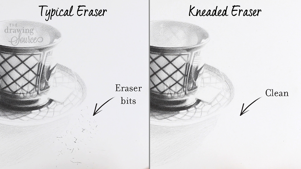 What is a kneaded eraser – How do you use one?