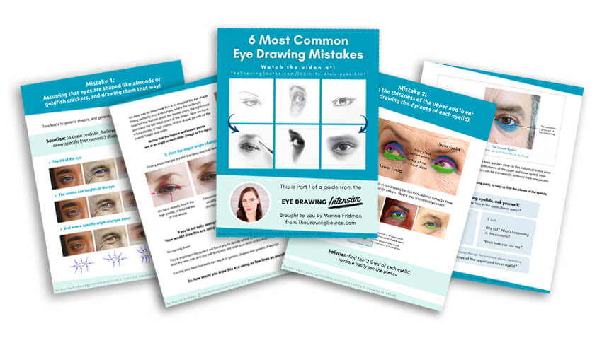 Free PDF Guide: Most Common Eye Drawing Mistakes