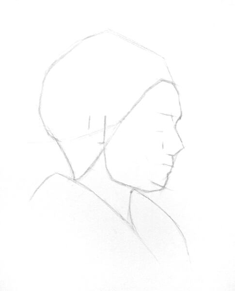 Learn how to Draw a Head step by step