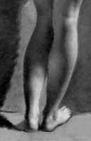 Prudhon Legs drawing