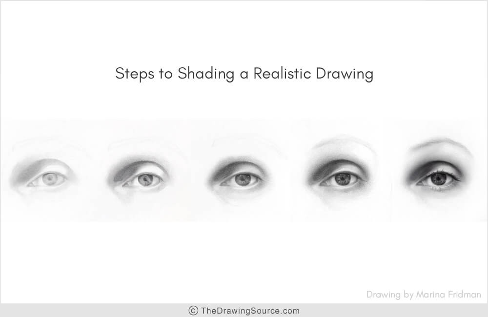 Shading a realistic eye step by step Shading a realistic eye step by step
