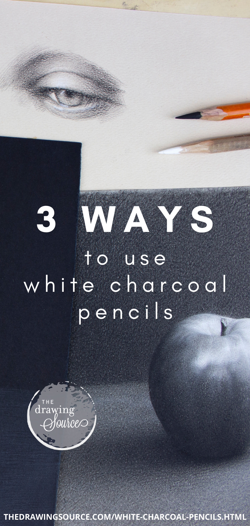 How to Use White Charcoal Pencils 3 Drawing Techniques to Try