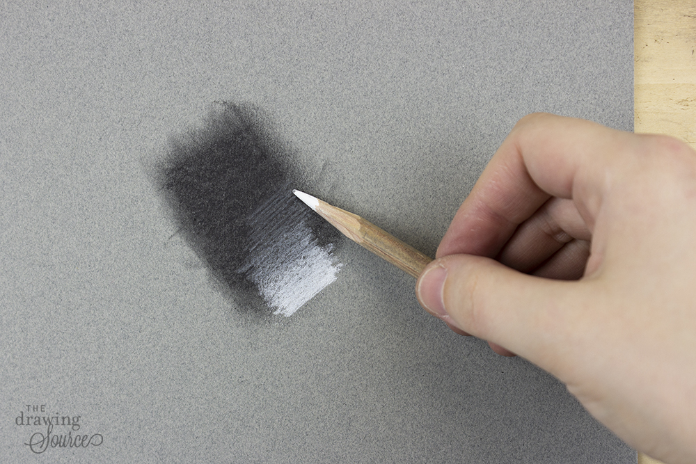 How to Use White Charcoal Pencils